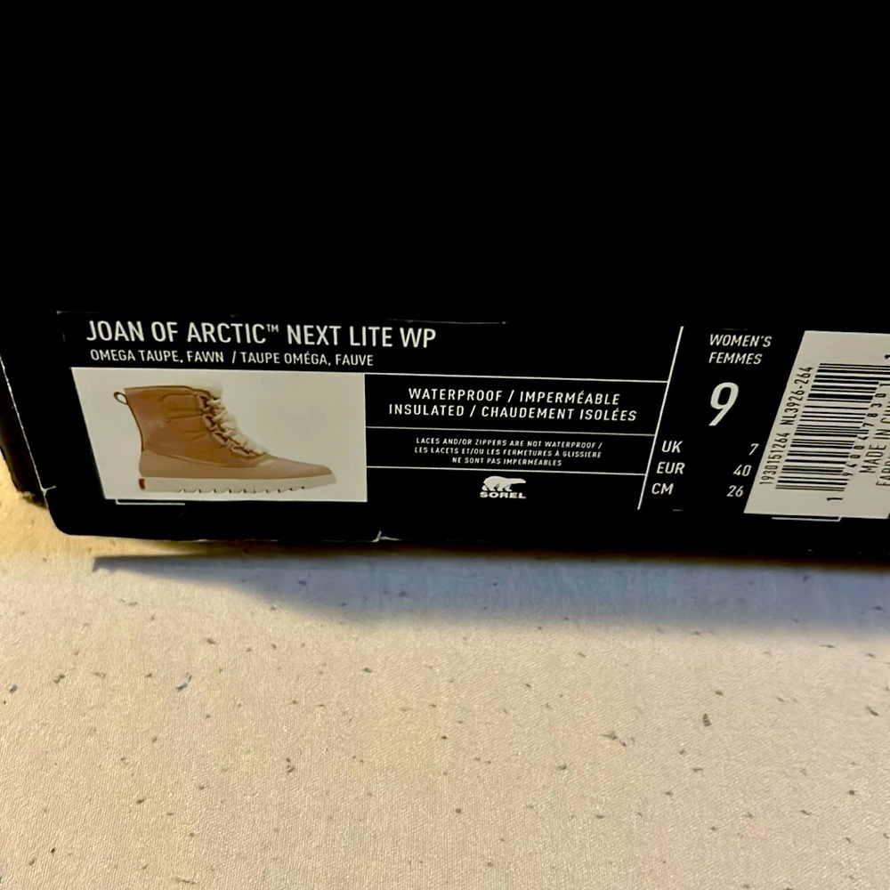Sorel Joan of Artic “Next lite wrp “ boots